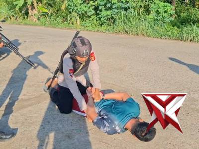 LATIHAN GAG KOMPI 3 BATALYON D PELOPOR