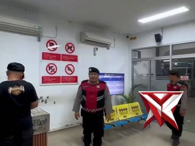 GIAT PATROLI MALAM SAT SAMAPTA POLRES MUARA ENIM