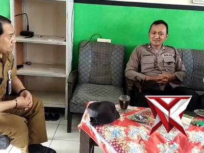Koordinasi dengan perangkat desa terkait persiapan pasar rakyat