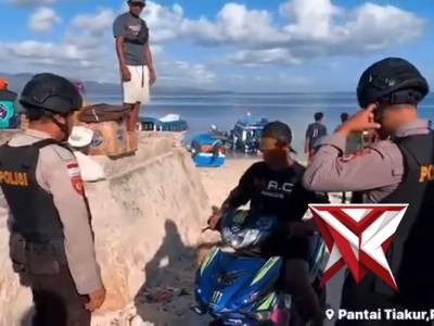 Patroli harkamtibmas sat samapta polres MBD