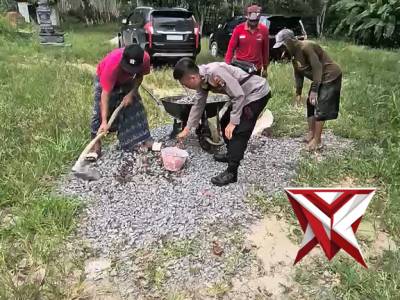 POLRES OKI HADIR AMAN BAE