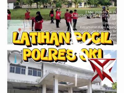 LATIHAN POCIL POLRES OKI