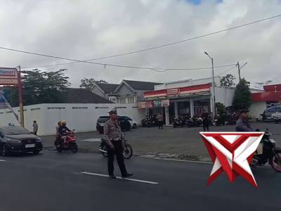 Gatur Arus Lalu Lintas Polsek Turen Polres Malang