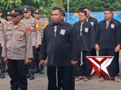 ?HH, Apel Sabuk Kamtibmas di Polsek tugumulyo