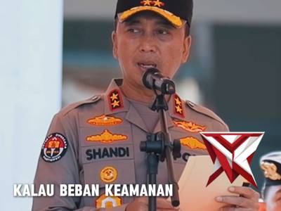 APEL SABUK KAMTIBMAS POLRES EMPAT LAWANG DIPIMPIN OLEH KAPOLDA SUMSEL