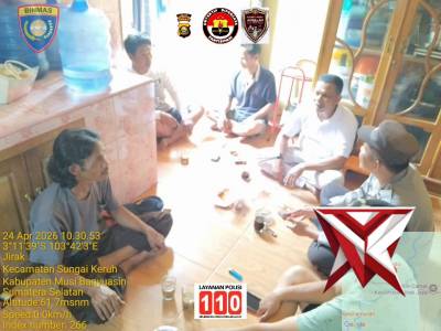 JUM&rsquo;AT CURHAT POLSEK SUNGAI KERUH????