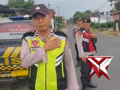 Personil Polsek Belitang I melaksanakan giat KRYD Patroli