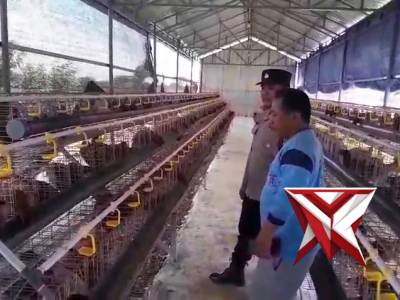 Polsek Kalitengah Polres Lamongan melaksanakan giat pemantauan P2B