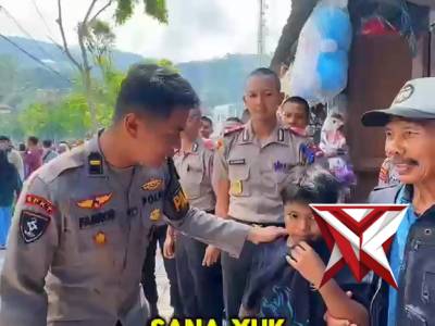 Di tengah ramainya Telaga Sarangan, sempat ada momen bikin deg-degan&mdash;seorang anak terpisah