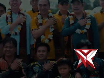 KAPOLDA SUMSEL RESMIKAN CAR FREE DAY DAN FLAG OFF FINAL RACE KEJURNAS GRAND PRIX