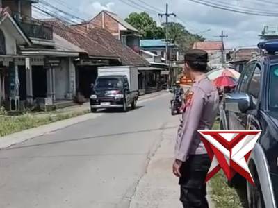 Patroli siang polsek wajak