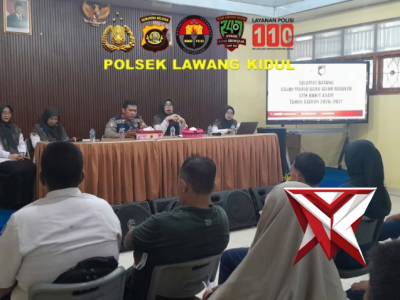 Bhabinkamtibmas Polsek Lawang Kidul Laksanakan Bintibsos dan Binluh di SMK Bukit Asam

Bhabinkamtibm