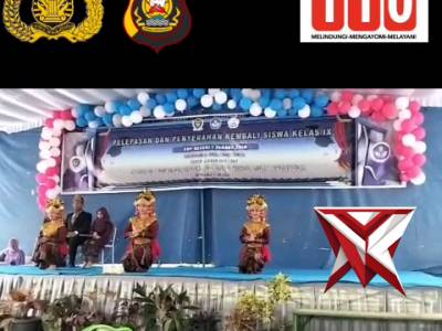 DSG 4.Bhabinkamtibmas Hadiri Pelepasan Siswa Kelas IX SMPN 1 Panang Enim ?????