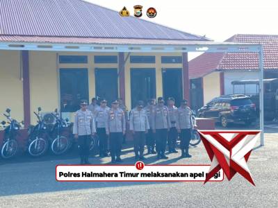 Apel siaga polres haltim menjelang hut buru 1 mei 2026 - PoliceTube