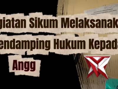 Kegiatan sikum melakukan pendampingan hukum