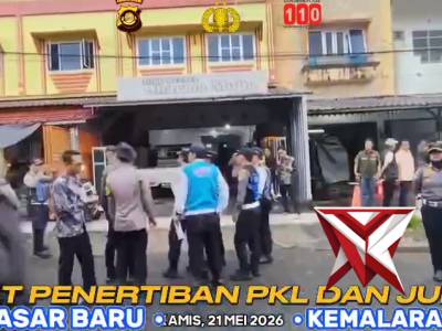 HIMBAUAN KAMTIBMAS OLEH KAPOLSEK BATURAJA TIMUR AKP TONI ZAINUDDIN S.H M.M