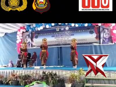 DA 8.Bhabinkamtibmas Hadiri Pelepasan Siswa Kelas IX SMPN 1 Panang Enim ?????