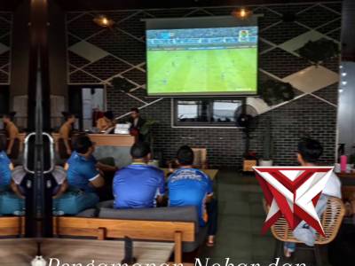 Pengamanan Nobar dan Euforia Juara Persib oleh Polsek Baros Berjalan Aman dan Kondusif