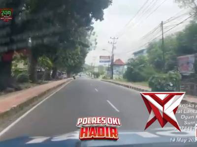 PATROLI PAGI SATLANTAS POLRES OKI
