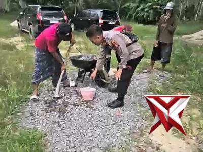 POLRES OKI HADIR AMAN BAE
