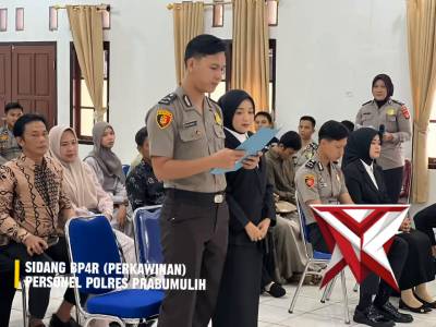 Sidang BP4R Personil Polres Prabumulih