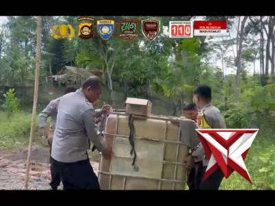 GIAT BHABINKAMTIBMAS POLRES MUARA ENIM - PoliceTube