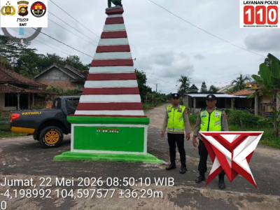 Patroli KRYD Guna mencegah terjadinya Guantibmas di seputaran wilkum Polsek BMT
