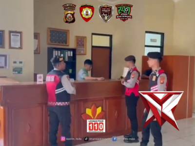 Patroli sat samapta antisipasi gangguan kamtibmas hotel gambo Sekayu SM3