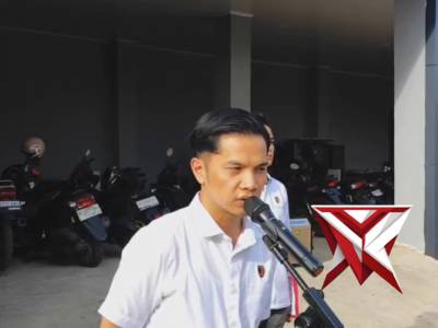 ARAHAN APEL PAGI AKP MUHAMAD ANDRIA, S.Tr.K., S.I.K., M.Si KASAT RESKRIM POLRES MUARA ENIM