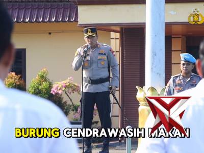 APP KAPOLRES TAPIN PADA GIAT APEL PAGI