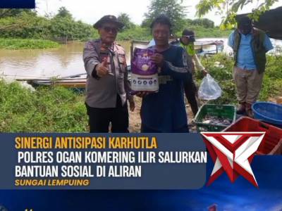 POLRES OKI HADIR
GIAT MITIGASI KARHUTLA