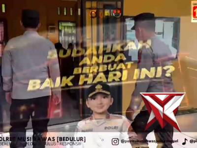 Polri dan Satkamling Jaga Kamtibmas