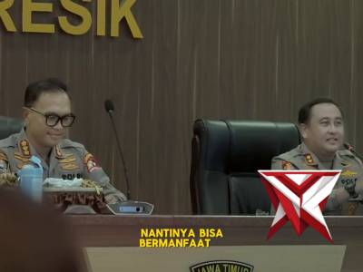 Polres Gresik menerima kunjungan Latja Perwira Menengah Penddikan Pengemban Spesialis fungsi Binmas.