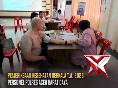 RIKKES BERKALA T.A 2026 PERSONEL POLRES ACEH BARAT DAYA.