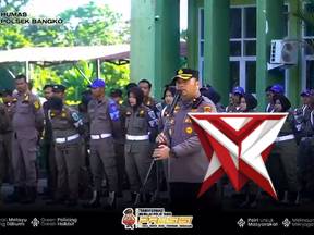sosialisasi dan cooling system tentang bahaya narkotika oleh polsek bangko