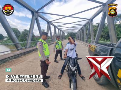 GIAT RAZIA R2 & R4 POLSEK CEMPAKA