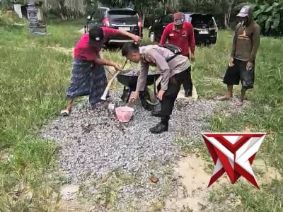 POLRES OKI HADIR AMAN BAE