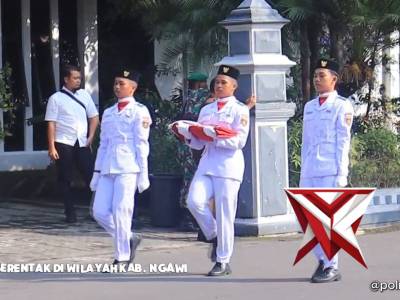 SERENTAK POLISI SAMBANG SEKOLAH DALAM RANGKA HARDIKNAS 2026 POLRES NGAWI,