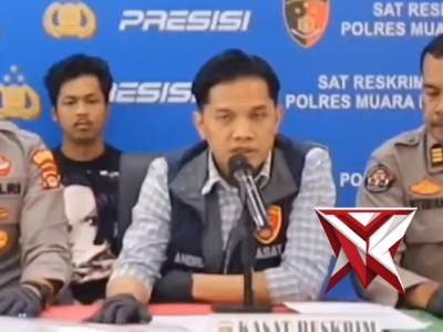 KONFERENSI PERS UNGKAP KASUS PEMBUNUHAN KEC. GELUMBANG KAB. MUARA ENIM