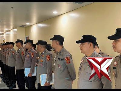 APEL PAGI RO OPS POLDA SUMSEL - PoliceTube