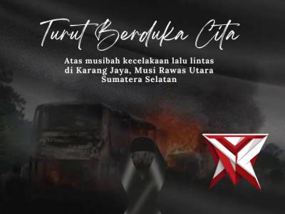 Kapolda Sumsel Beserta Staf dan Jajaran serta Bhayangkari Turut Berduka Cita atas Musibah Kecelakaan - PoliceTube