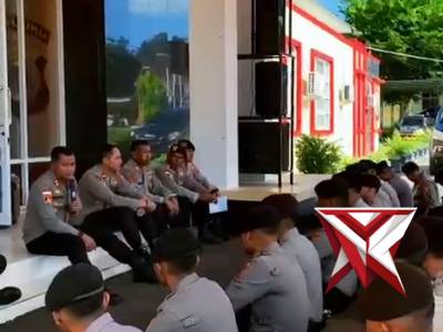 Audiensi kapolres maluku barat daya