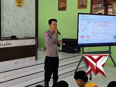 POLSEK KARANGJATI MELAKSANAKAN KEGIATAN SOSIALISASI PENCEGAHAN PERUNDUNGAN (BULLYING)