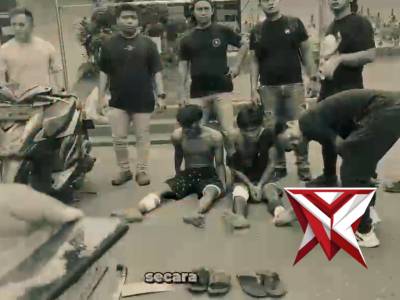 Tim Cobra Polres Binjai, Lumpuhkan Pelaku Begal Terhadap Anak Sekolah Di Binjai