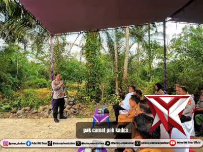 Ground Breaking Jembatan Merah Putih
Polres OKU Timur Polda SUMSEL.
