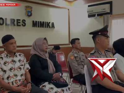 Sidang BP4R Personil Polres Mimika