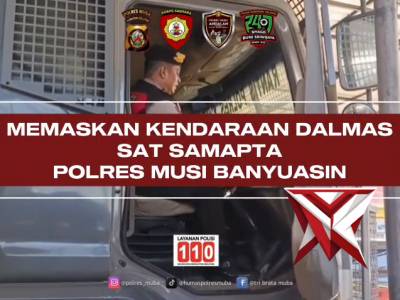 pengecekan kendaraan dinas sm14 - PoliceTube