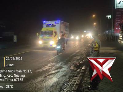 Patroli Bluelight Polsek Nguling