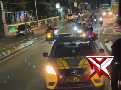 Sinergi Lintas Sektoral, Polres Majalengka Gelar Patroli KRYD Skala Besar Amankan Malam Minggu - PoliceTube