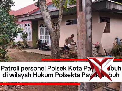 Patroli Personel Polsek Kota Payakumbuh Merupakan kegiatan rutin atau insidental yang dilakukan oleh
